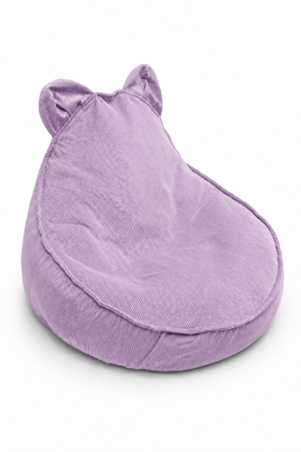 Pufa dla Dziecka - Sako Bag Teddy XL | Slimcord, lavender