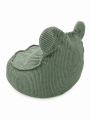 Pufa dla Dziecka - Sako Bag Teddy XL | Aesthetic, olive green