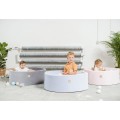 Okrągły Basen z 200 piłkami, 90x30cm, Jasnoróżowy, Cotton
