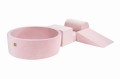 MeowBaby® Piankowy Zestaw do Zabawy z Suchym Basenem 90x30cm, Plac Zabaw dla Dziecka, 4 elementy, Welurowy, Jasnoróżowy: bez piłek