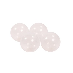 MeowBaby® Plastikowe Piłeczki do Suchego Basenu 7cm, 50 szt, Transparentne