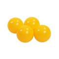 MeowBaby® Plastikowe Piłeczki do Suchego Basenu 7cm, 50 szt, Żółte