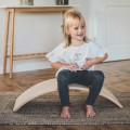 MeowBaby® Deska do Balansowania z Filcem 80x30cm dla Dzieci, Balance Board Niebieski z Filcem, Niebieski