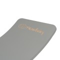 MeowBaby® Deska do Balansowania z Filcem 80x30cm dla Dzieci, Balance Board Szary z Filcem, Szary Melanż
