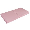 MeowBaby® Sofa dziecięca Premium, Welurowa, Różowa