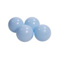 MeowBaby® Plastikowe Piłeczki do Suchego Basenu 7cm, 25 szt, Baby blue