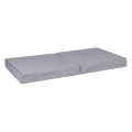 MeowBaby® Sztruksowa sofa dziecięca Premium, Szara