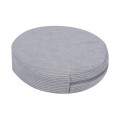 MeowBaby® Sztruksowa sofa dziecięca Premium, Szara