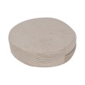 MeowBaby® Sztruksowa sofa dziecięca Premium, Ecru