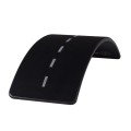 MeowBaby® Deska do Balansowania z Filcem 80x30cm dla Dzieci, Balance Board Czarny z Filcem, Autostrada, Czarny