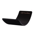 MeowBaby® Deska do Balansowania z Filcem 80x30cm dla Dzieci, Balance Board Czarny z Filcem, Czarny