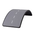 MeowBaby® Deska do Balansowania z Filcem 80x30cm dla Dzieci, Balance Board Czarny z Filcem, Autostrada, Szary