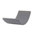 MeowBaby® Deska do Balansowania z Filcem 80x30cm dla Dzieci, Balance Board Szary z Filcem, Szary