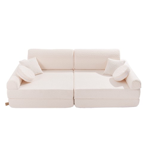 MeowBaby® Modułowa Sofa Premium, Boucle