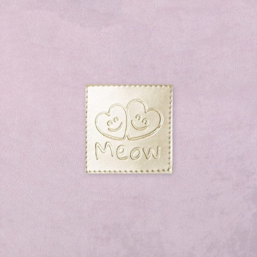 MeowBaby® Pokrowiec na Suchy Basen 90x30cm, Welurowy, Pudroworóżowy