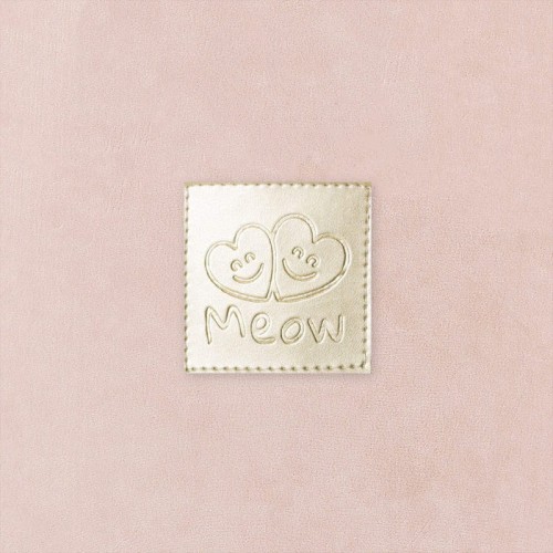 MeowBaby® Pokrowiec na Suchy Basen 90x40cm, Welurowy, Ecru