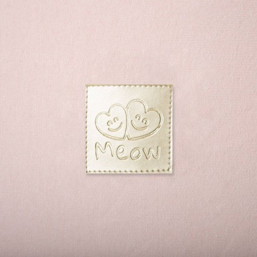 MeowBaby® Pokrowiec na Suchy Basen 90x40cm, Bawełniany, Jasnoróżowy