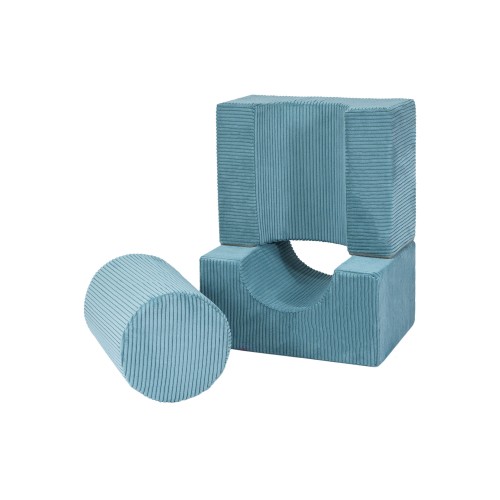 Aesthetic Shape Set 3-elementowy, turkusowy