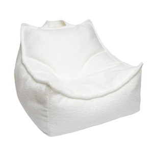 Boucle Sako Bag - Pufa dla Dzieci Kolor Biały