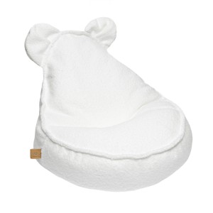 Boucle Sako Bag Teddy - Pufa dla Dzieci Kolor bialy-1
