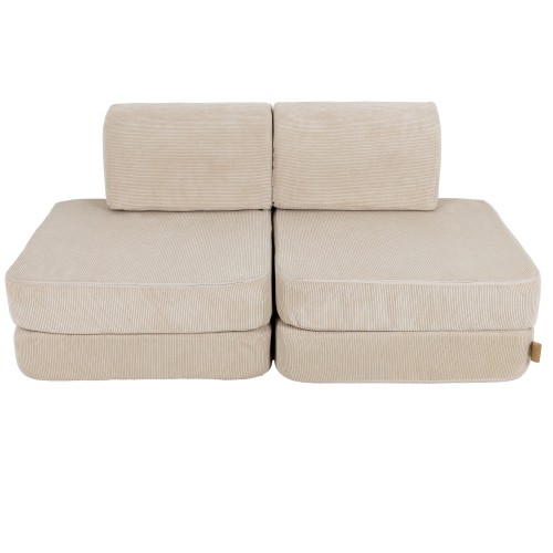 Sofa Modułowa dla Dziecka Basic - 4 Elementy | Slimcord Beżowy