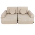 Sofa Modułowa dla Dziecka Plus - 10 Elementów | Slimcord Beżowy
