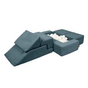 Aesthetic Sofa Bricks Turkusowa