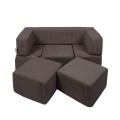 Aesthetic Sofa Bricks Brązowa