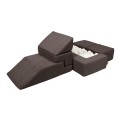 Aesthetic Sofa Bricks Brązowa