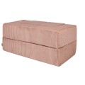 Aesthetic Cube Sofa Pudrowy róż
