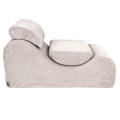 Wave Lounger Aesthetic Ecru
