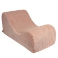 Wave Lounger Aesthetic Pudrowy Róż