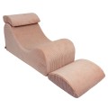 Wave Lounger Aesthetic Pudrowy Róż
