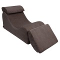 Wave Lounger Aesthetic Brąz