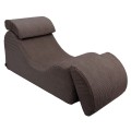 Wave Lounger Aesthetic Brąz