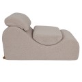 Wave Lounger Bearly Jasno szary
