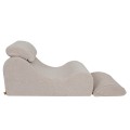 Wave Lounger Bearly Jasno szary
