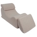 Wave Lounger Bearly Jasno szary