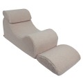Wave Lounger Bearly Jasno szary