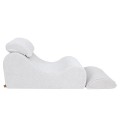 Wave Lounger Bearly Biały