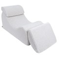 Wave Lounger Bearly Biały