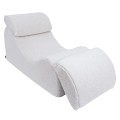 Wave Lounger Bearly Biały
