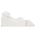 Wave Lounger Bearly Kremowy