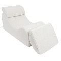 Wave Lounger Bearly Kremowy