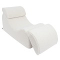 Wave Lounger Bearly Kremowy