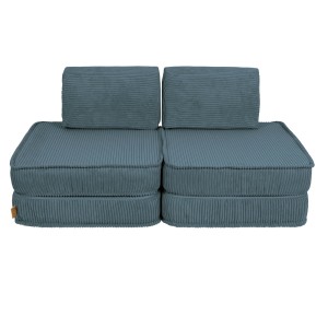 Sofa Modułowa dla Dziecka Basic - 4 Elementy | Aesthetic Turkusowy